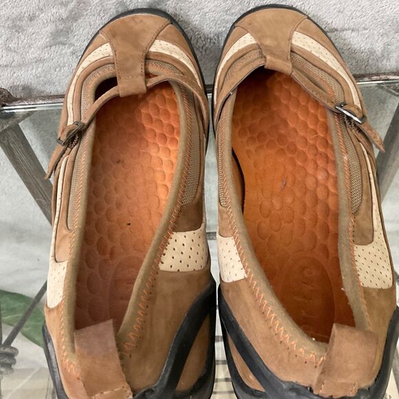 Privo by Clarks Suede Leather Mary Jane shoes women’s size 9  Comfort Walking - Picture 5 of 14